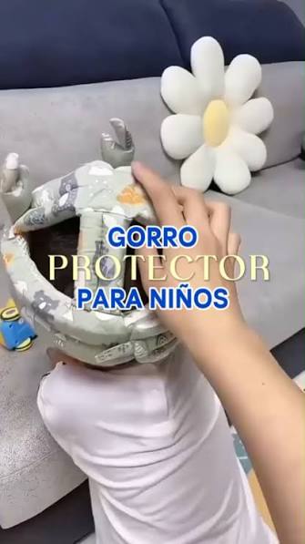 Combo Seguridad para Bebé Casco + Mochila Anticaída (2 en 1)