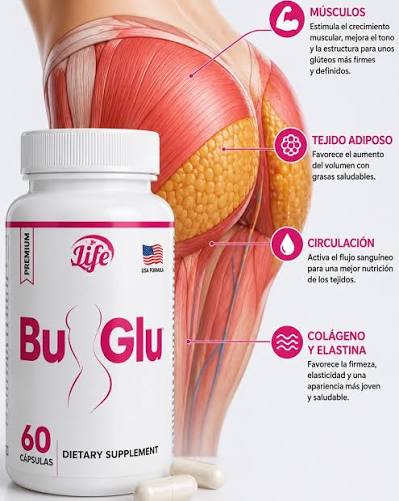Bu-Glu refuerza Busto y Glúteo x 60 Cápsulas.